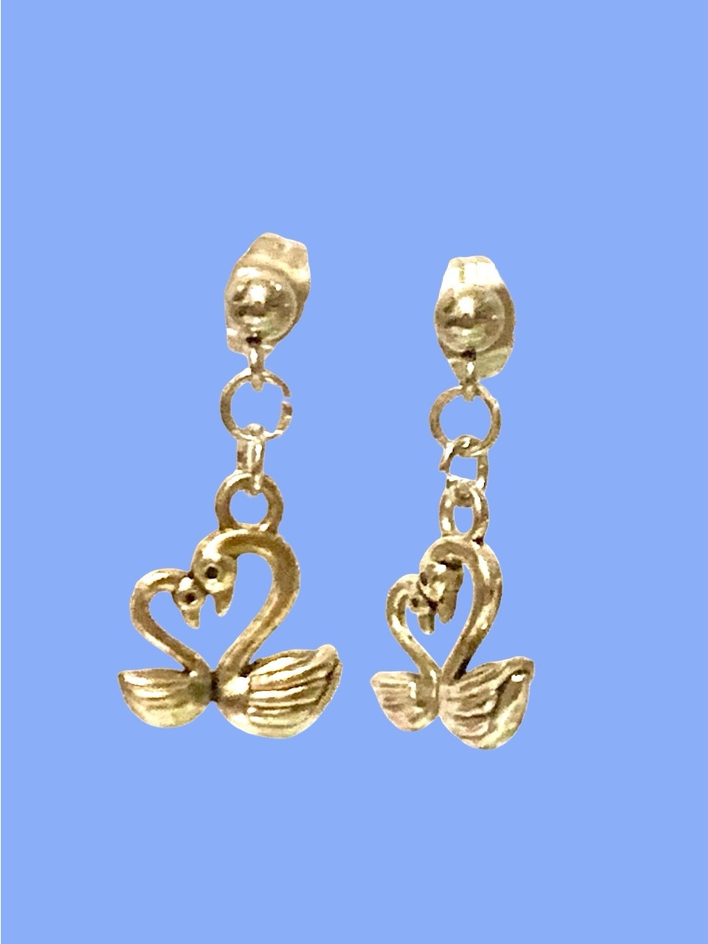 Silver Swan Drop Earrings - Elegant Women’s Jewelry handcrafted